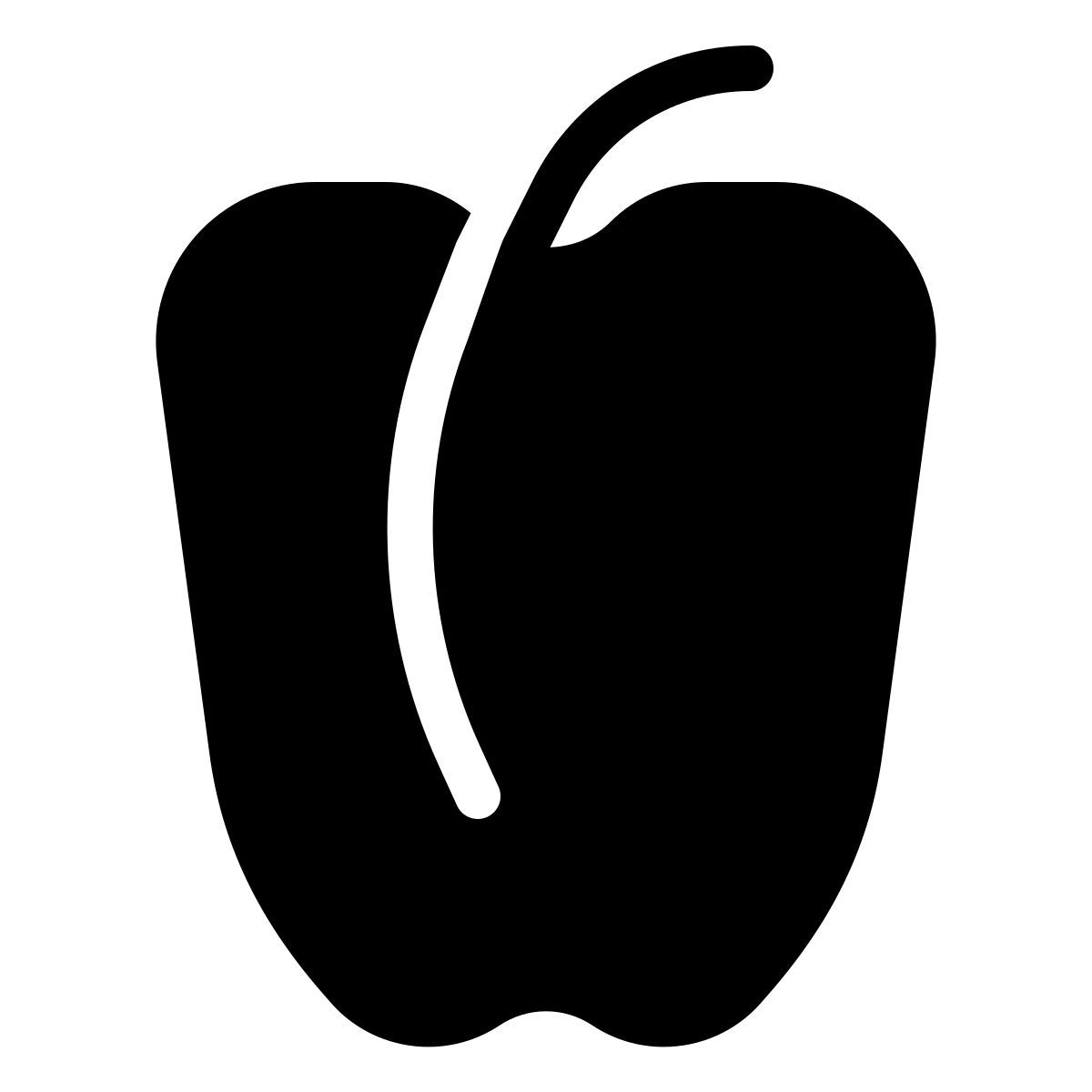 forma thin filled style pepper icon