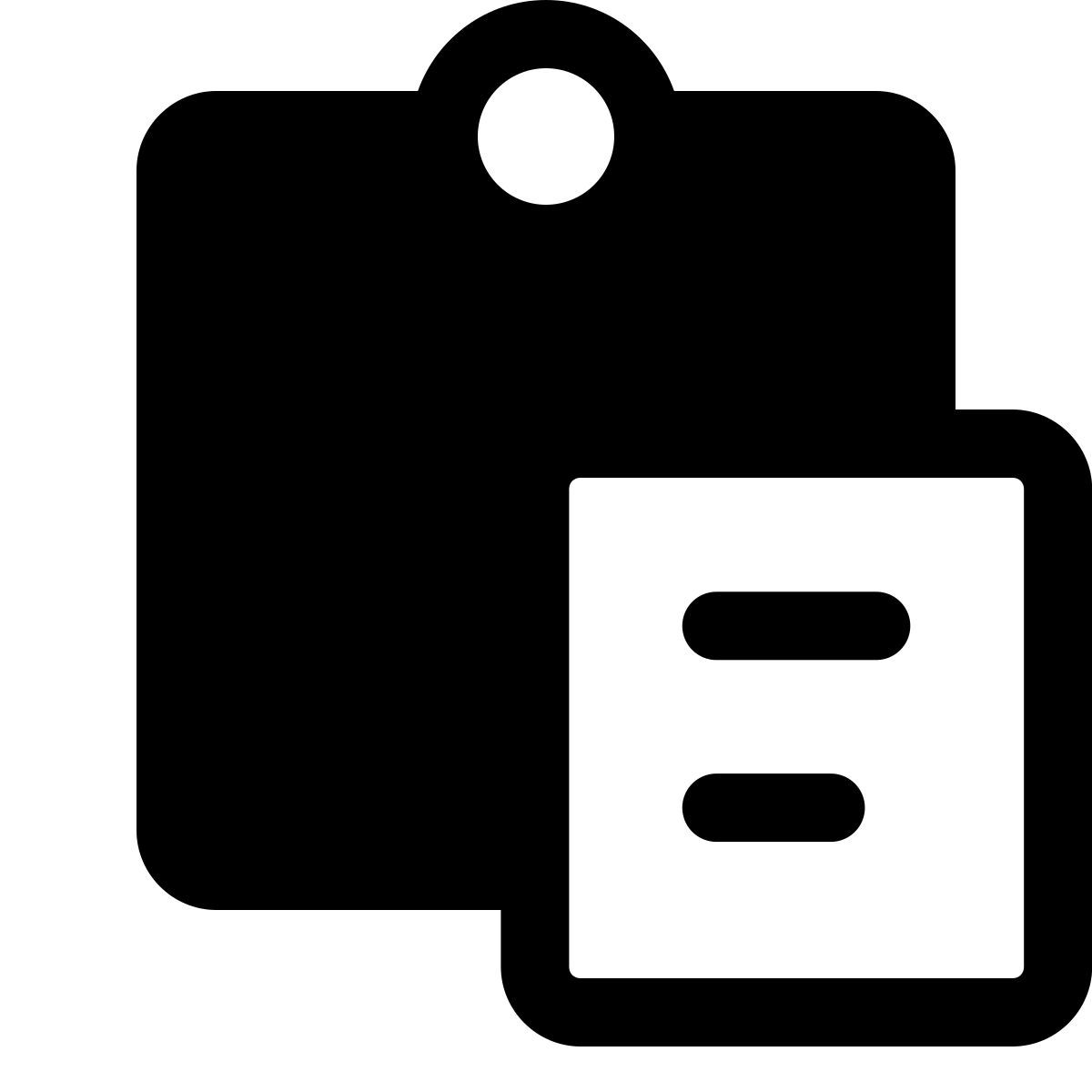 forma thin filled style paste icon