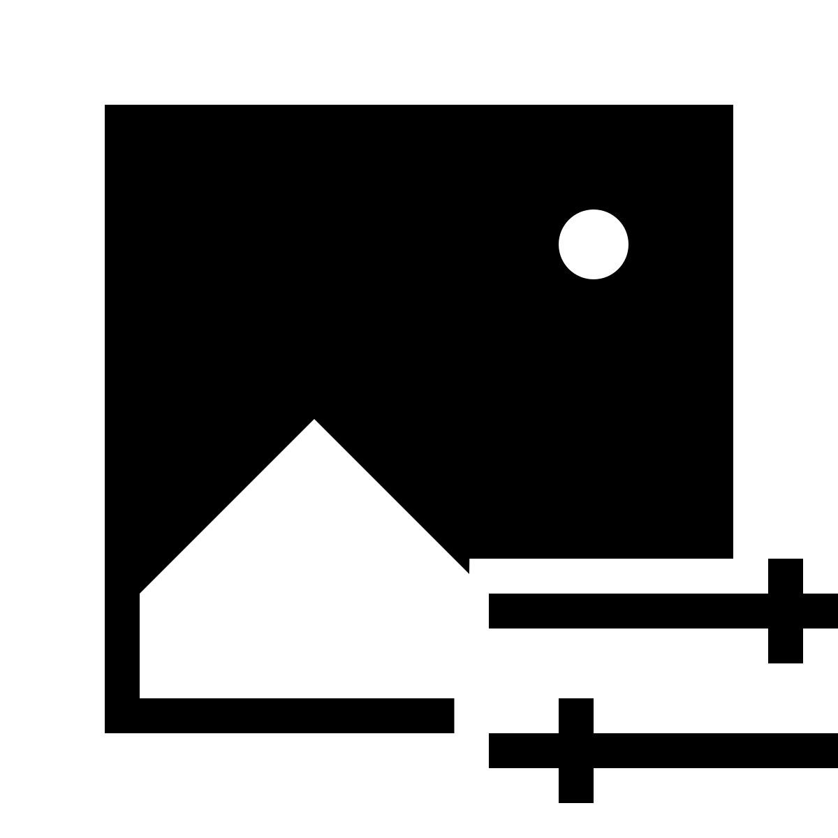 forma thin filled style editor de fotografia icon