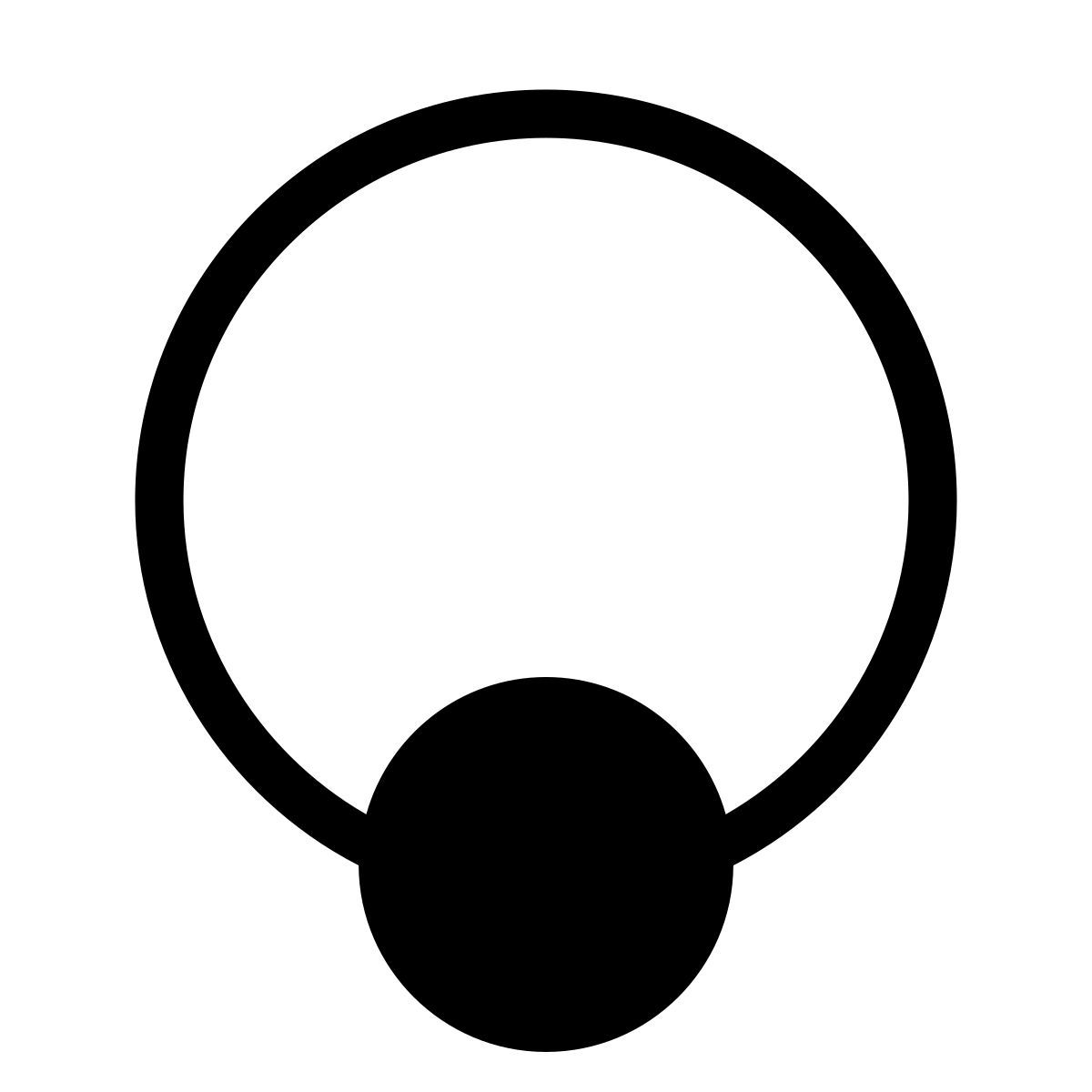 forma thin filled style 冲孔 icon