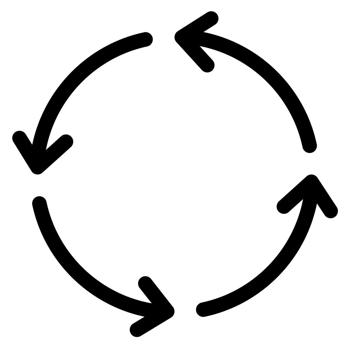 forma thin filled style processus icon