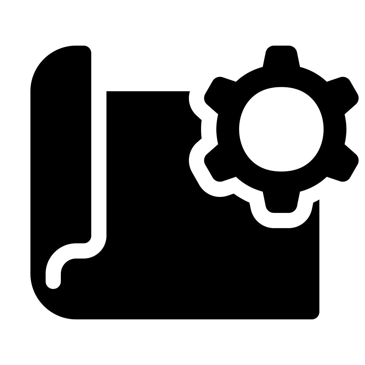 forma thin filled style 프로젝트 설정 icon