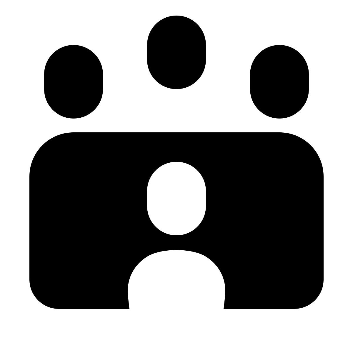 forma thin filled style 민족적 우월감 icon