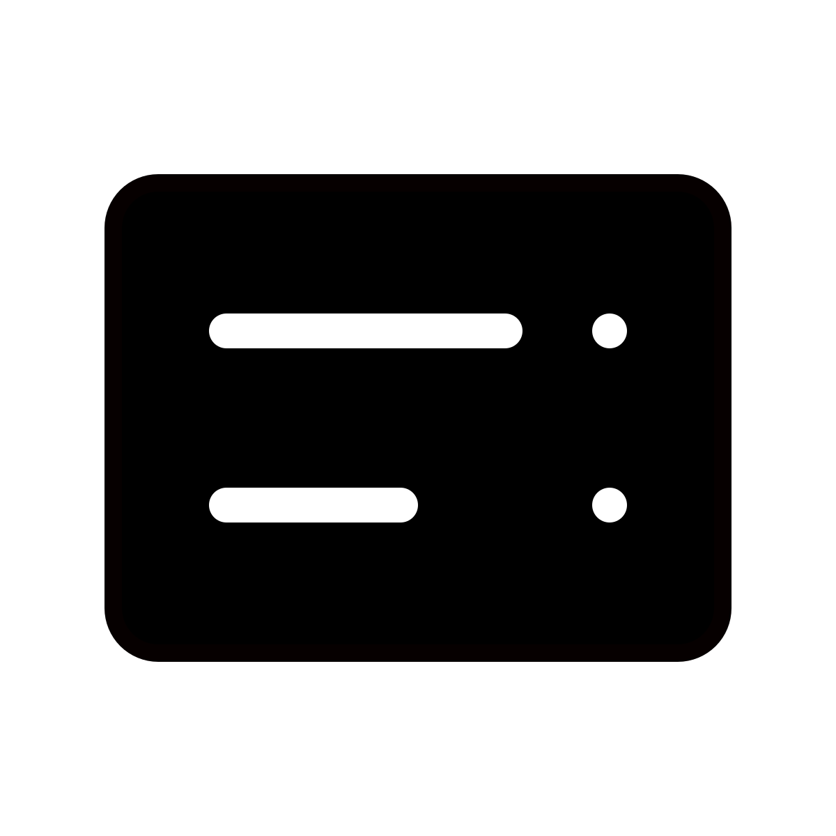 forma thin filled style report card icon