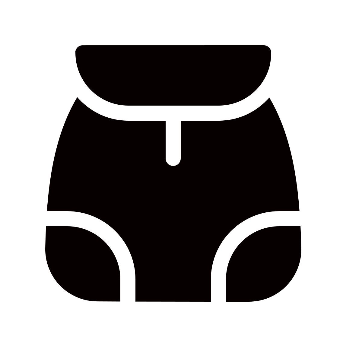 forma thin filled style zaino icon