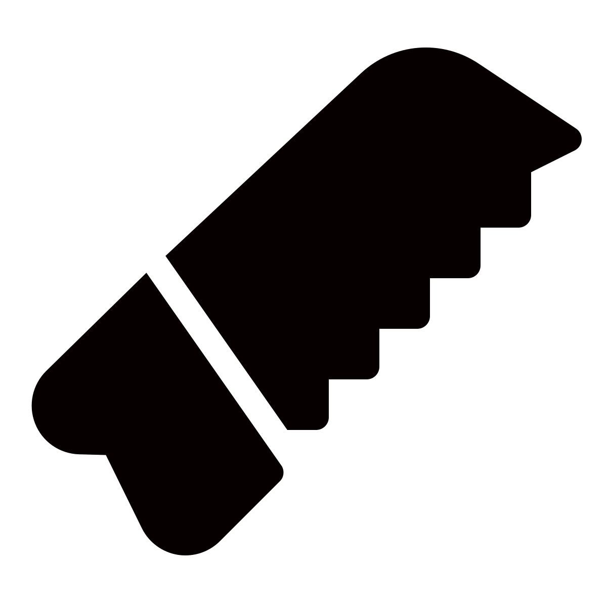 forma thin filled style saw icon