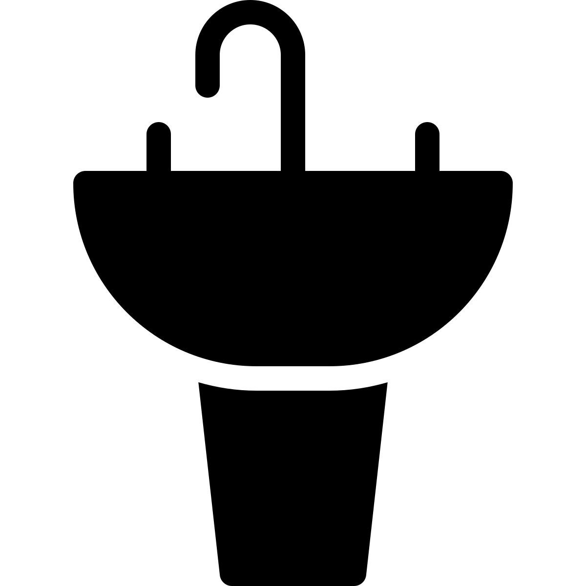 forma thin filled style sinken icon