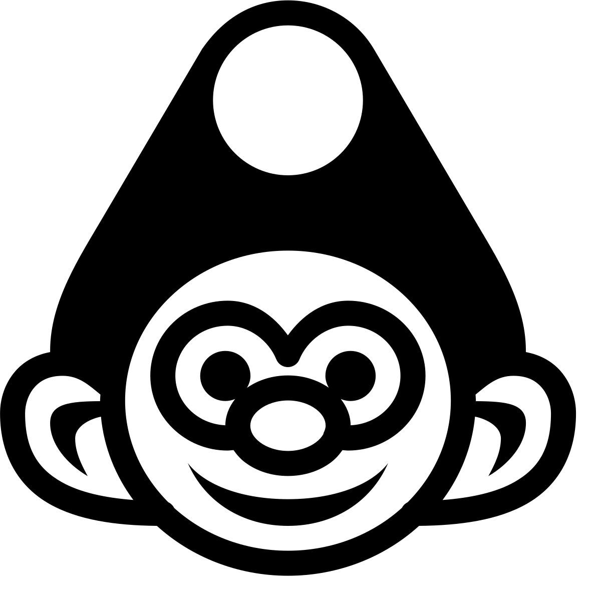 forma thin filled style smurf icon