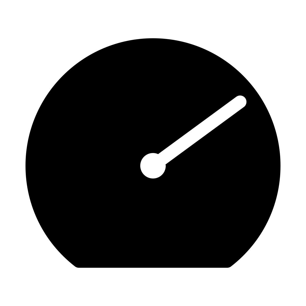 forma thin filled style velocidad icon