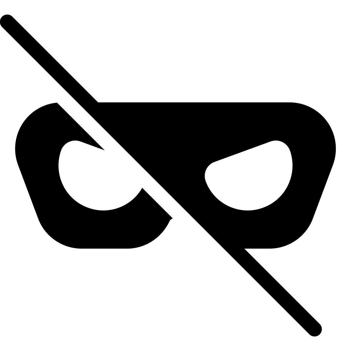 forma thin filled style libre de spyware icon