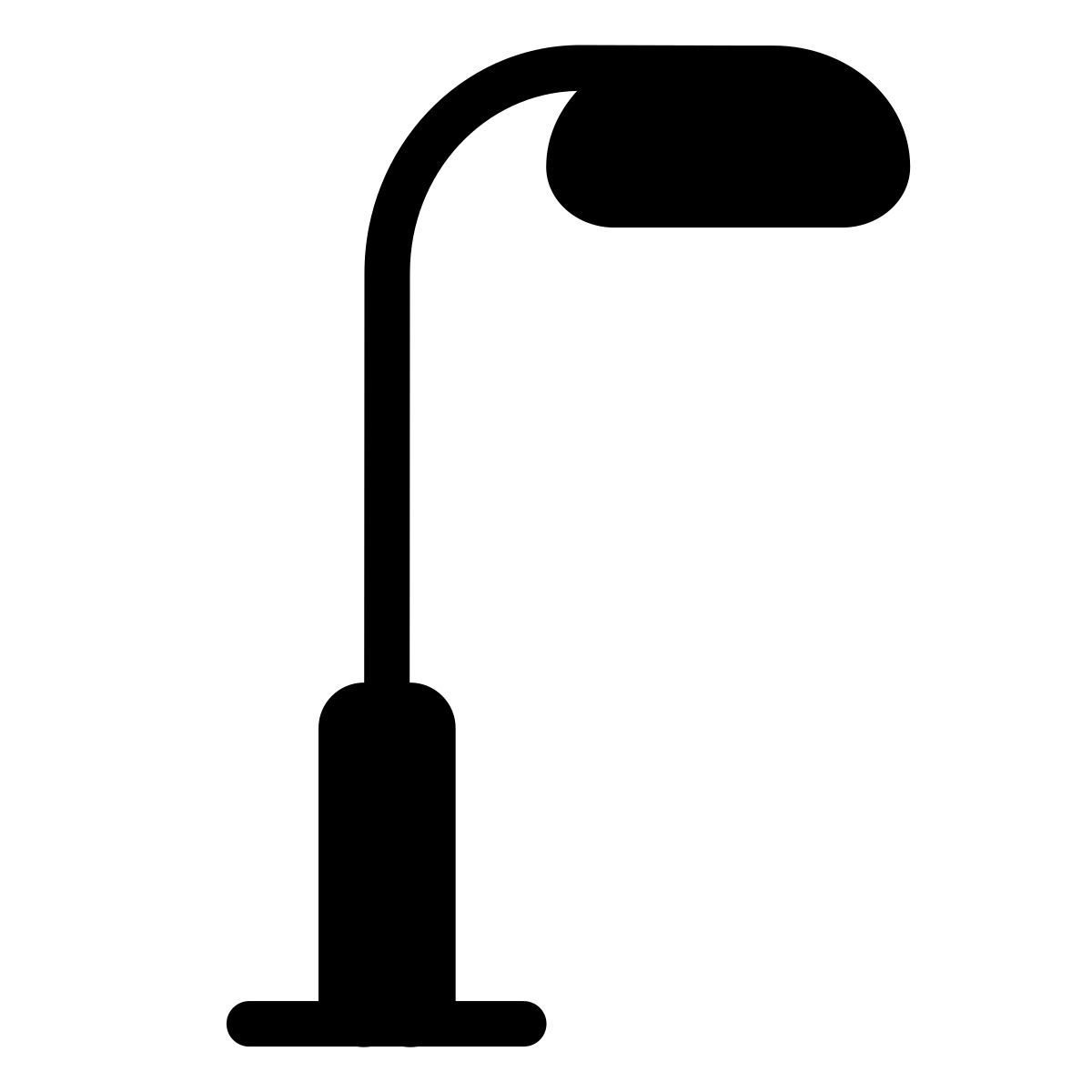 forma thin filled style 가로등 icon