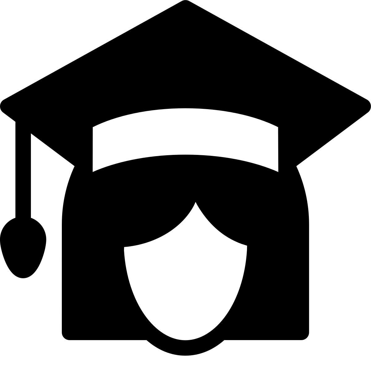 forma thin filled style étudiant femme icon