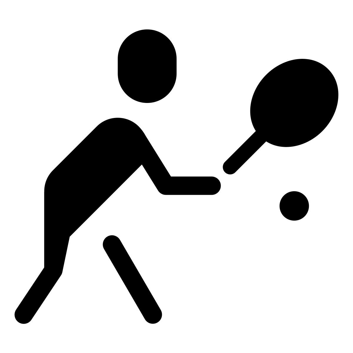 forma thin filled style 网球2 icon