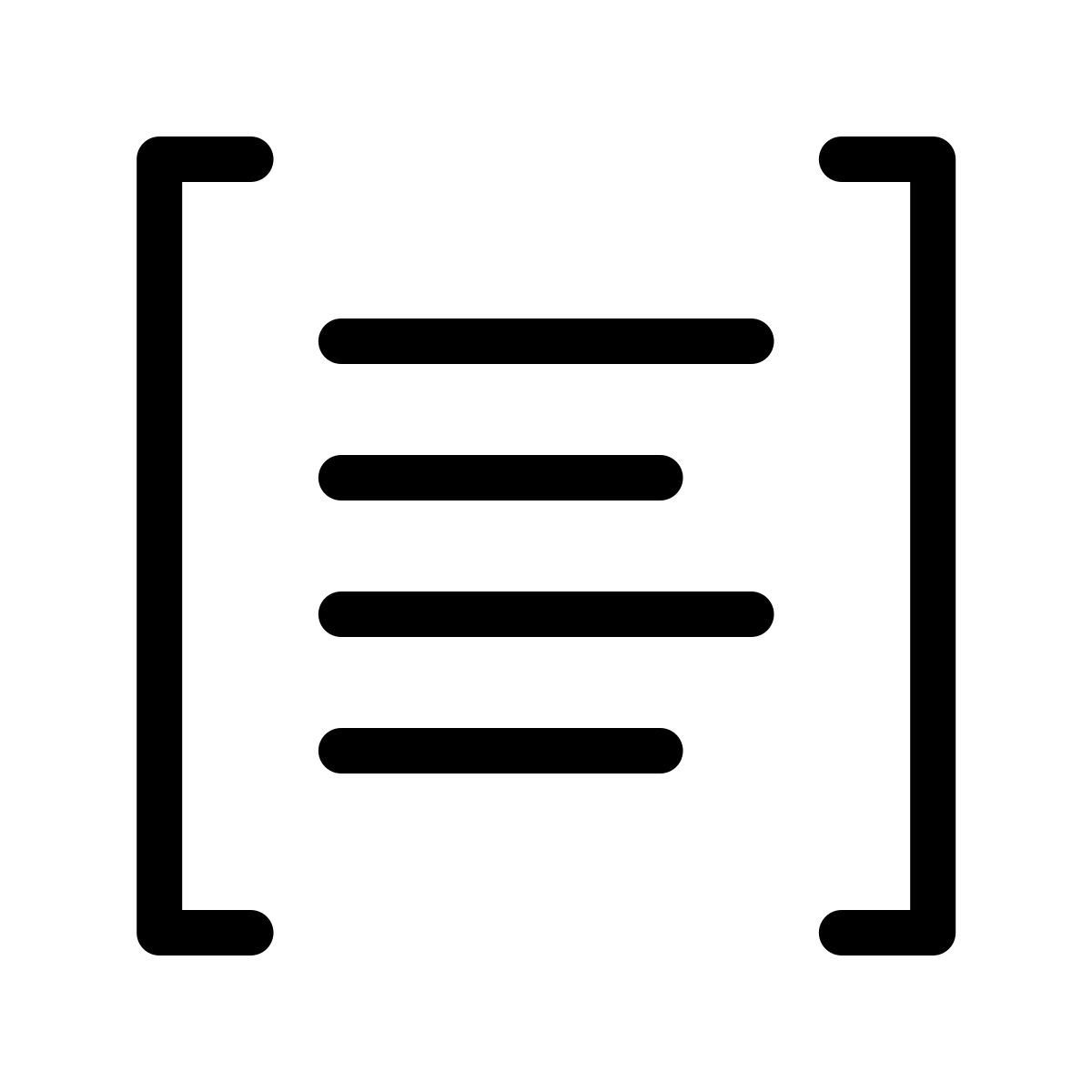 forma thin filled style frase icon