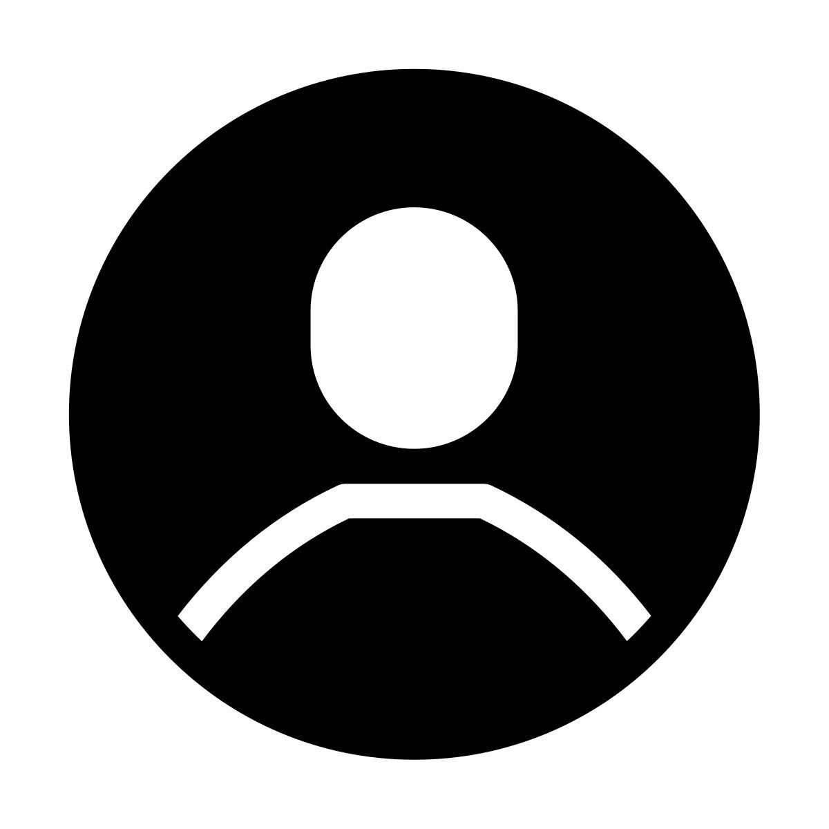 forma thin filled style test account icon
