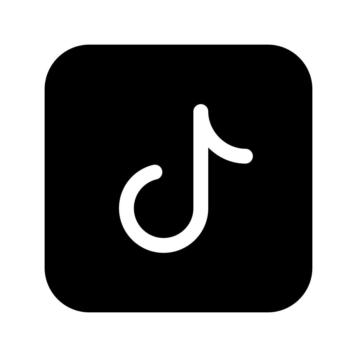 forma thin filled style tik의 톡 icon