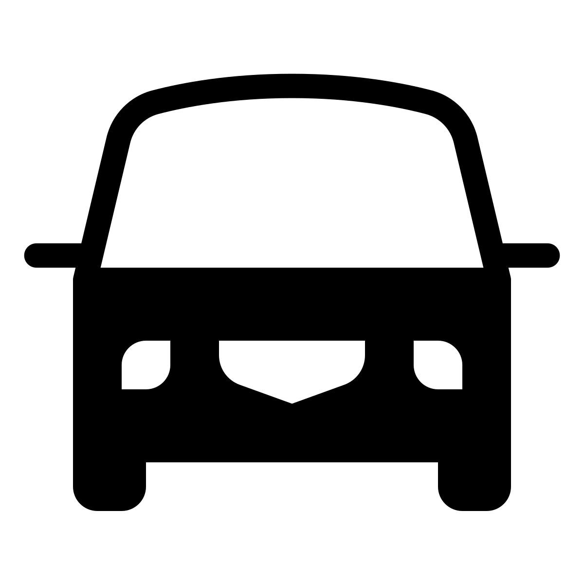 forma thin filled style 运输 icon