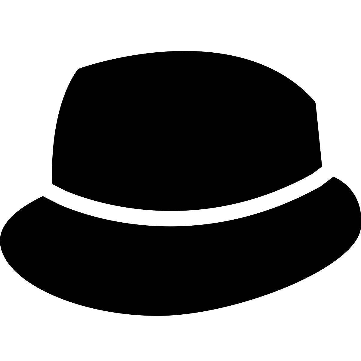 forma thin filled style sombreros icon