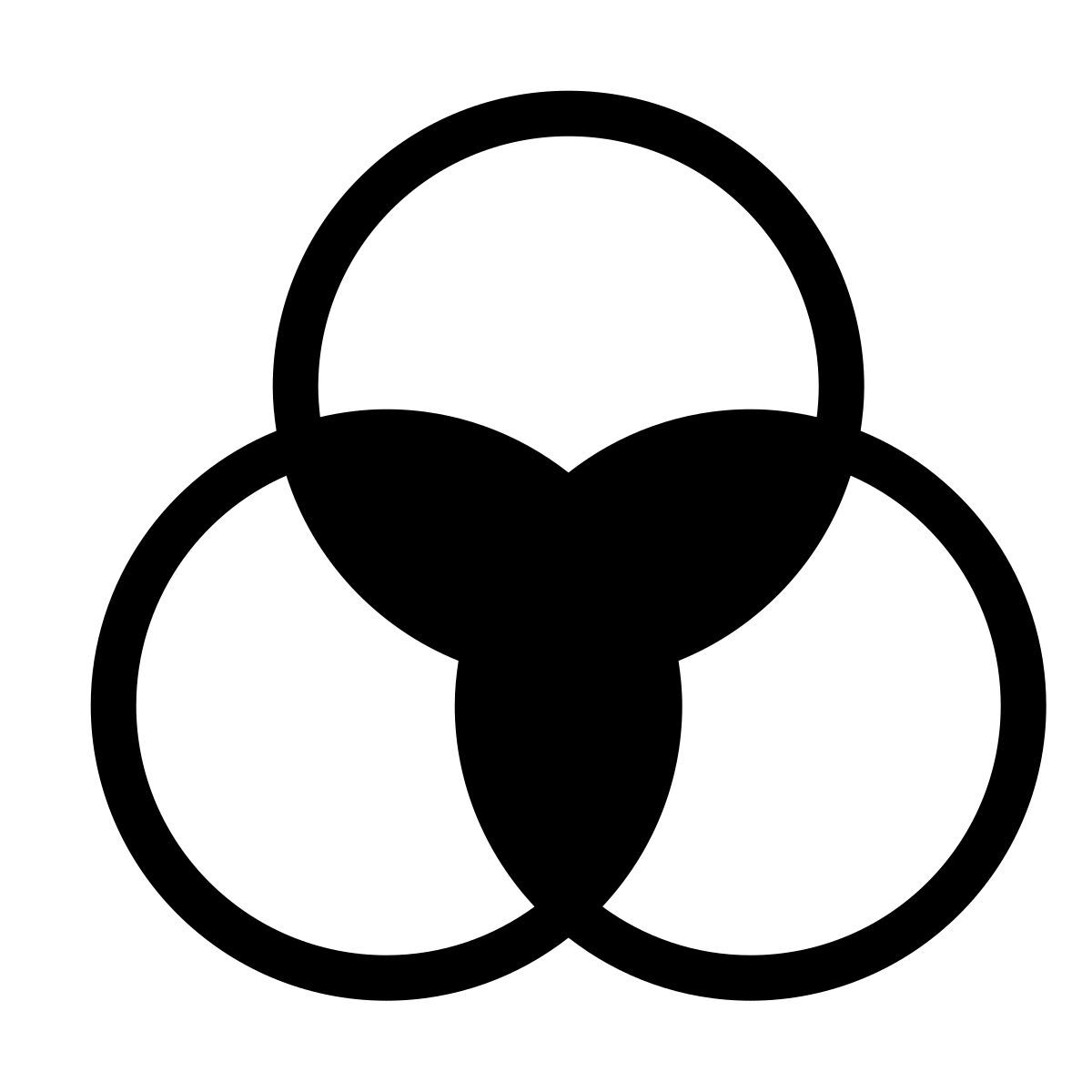 forma thin filled style unity symbol icon