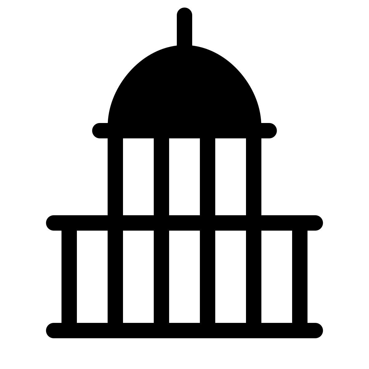 forma thin filled style us kapitol icon