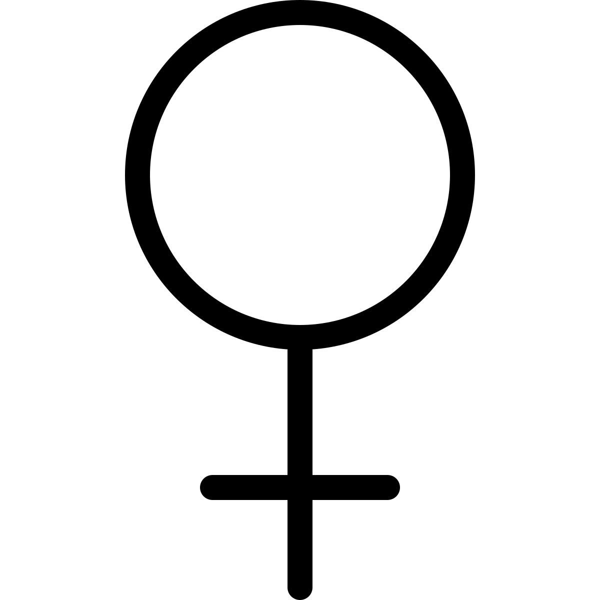 forma thin filled style 金星符号 icon