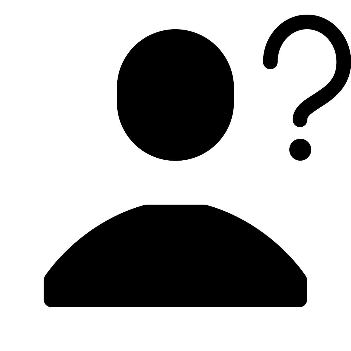 forma thin filled style ¿por qué somos hombre icon