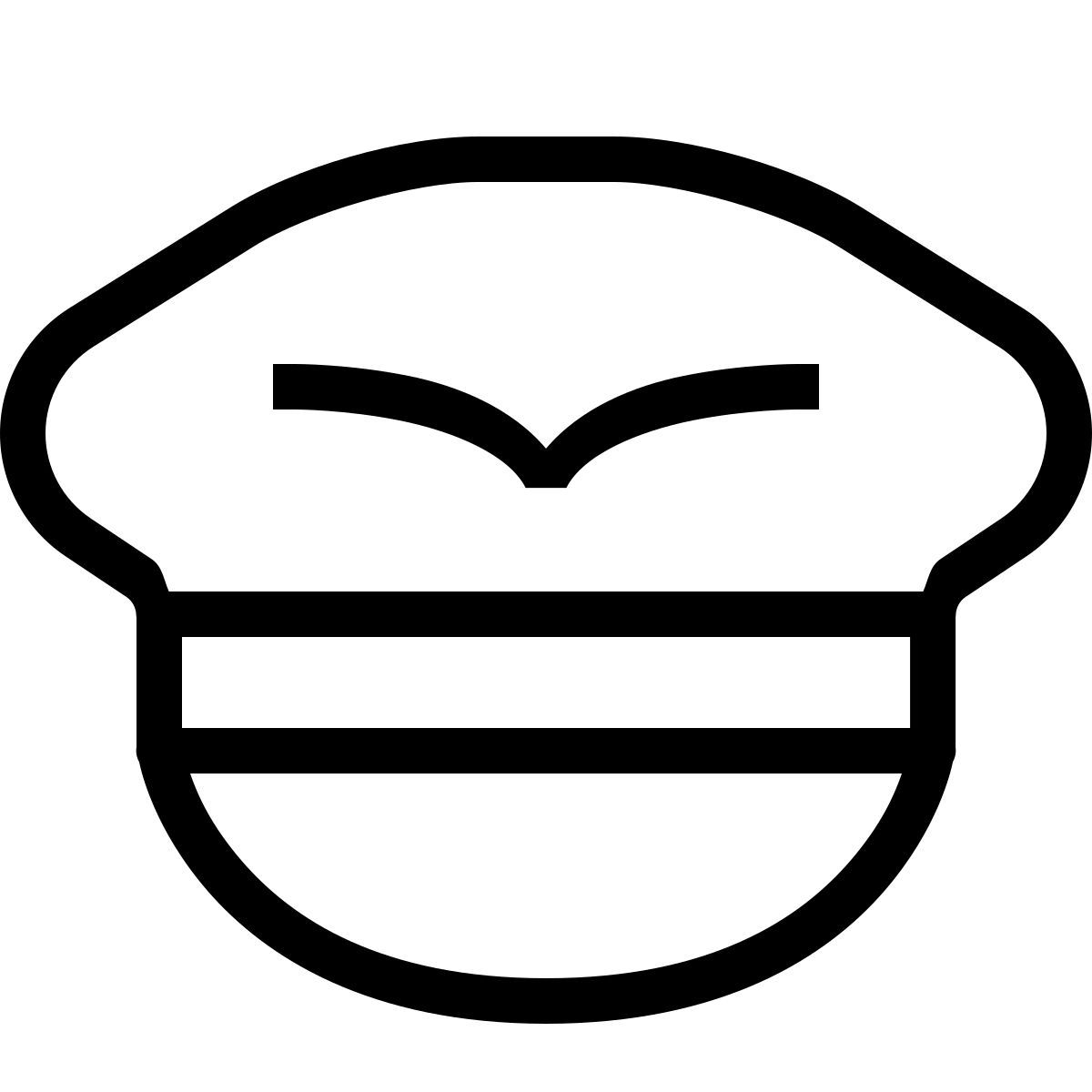 forma thin sharp style casquette de pilote de l'air icon