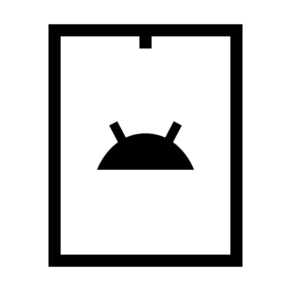 forma thin sharp style 안드로이드 태블릿 icon