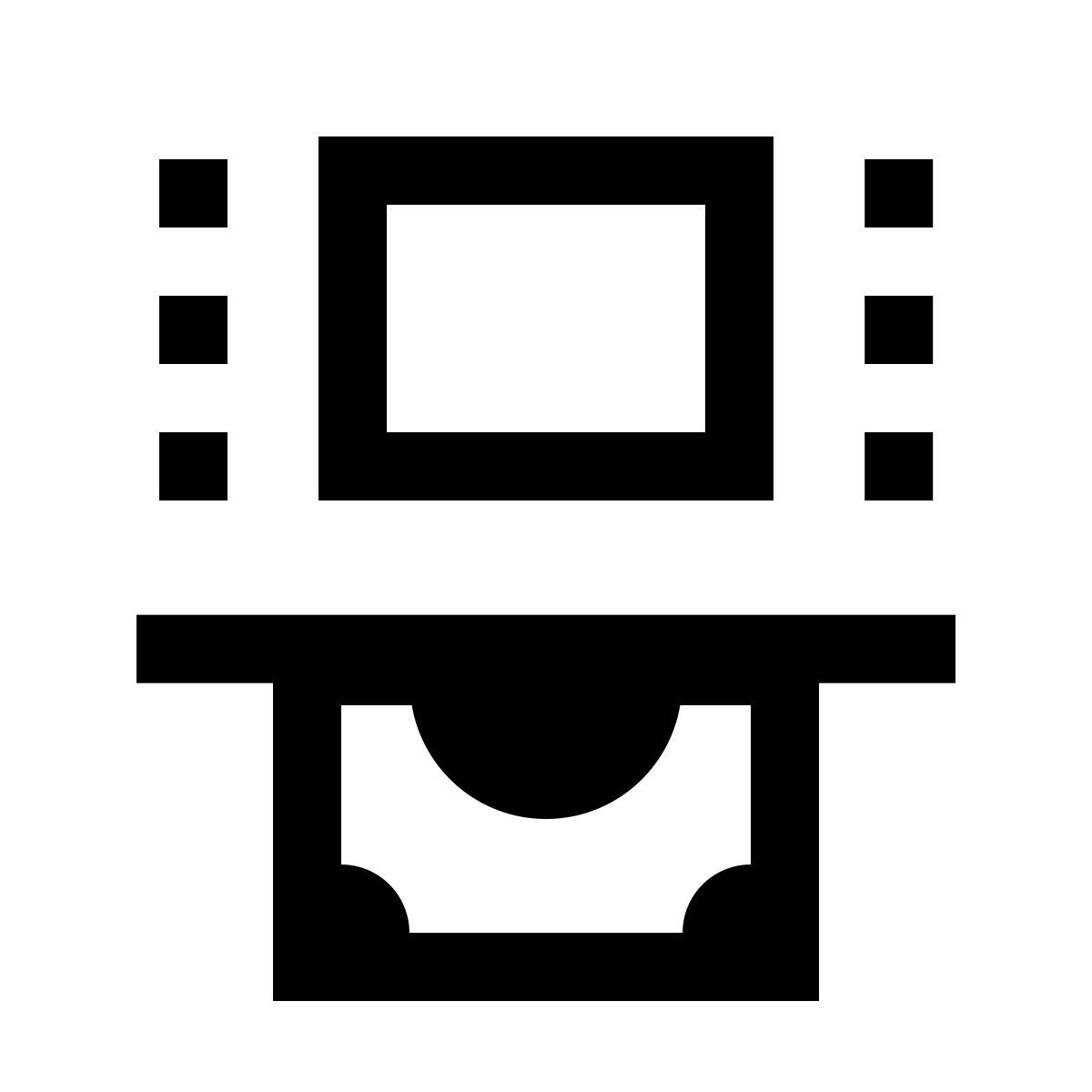 forma thin sharp style 自动取款机 icon