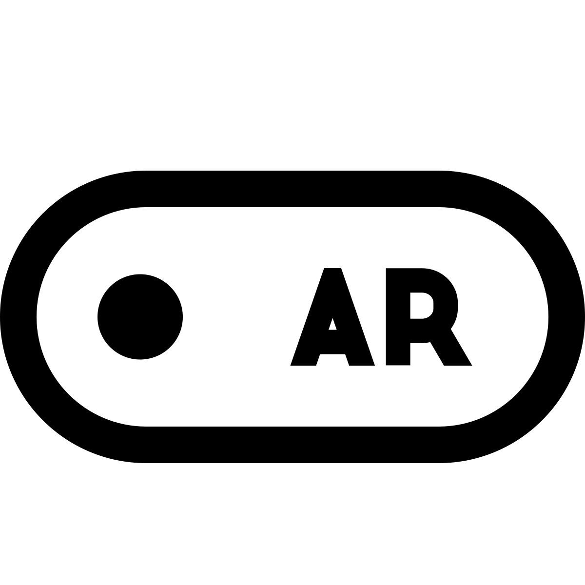 forma thin sharp style ar icon