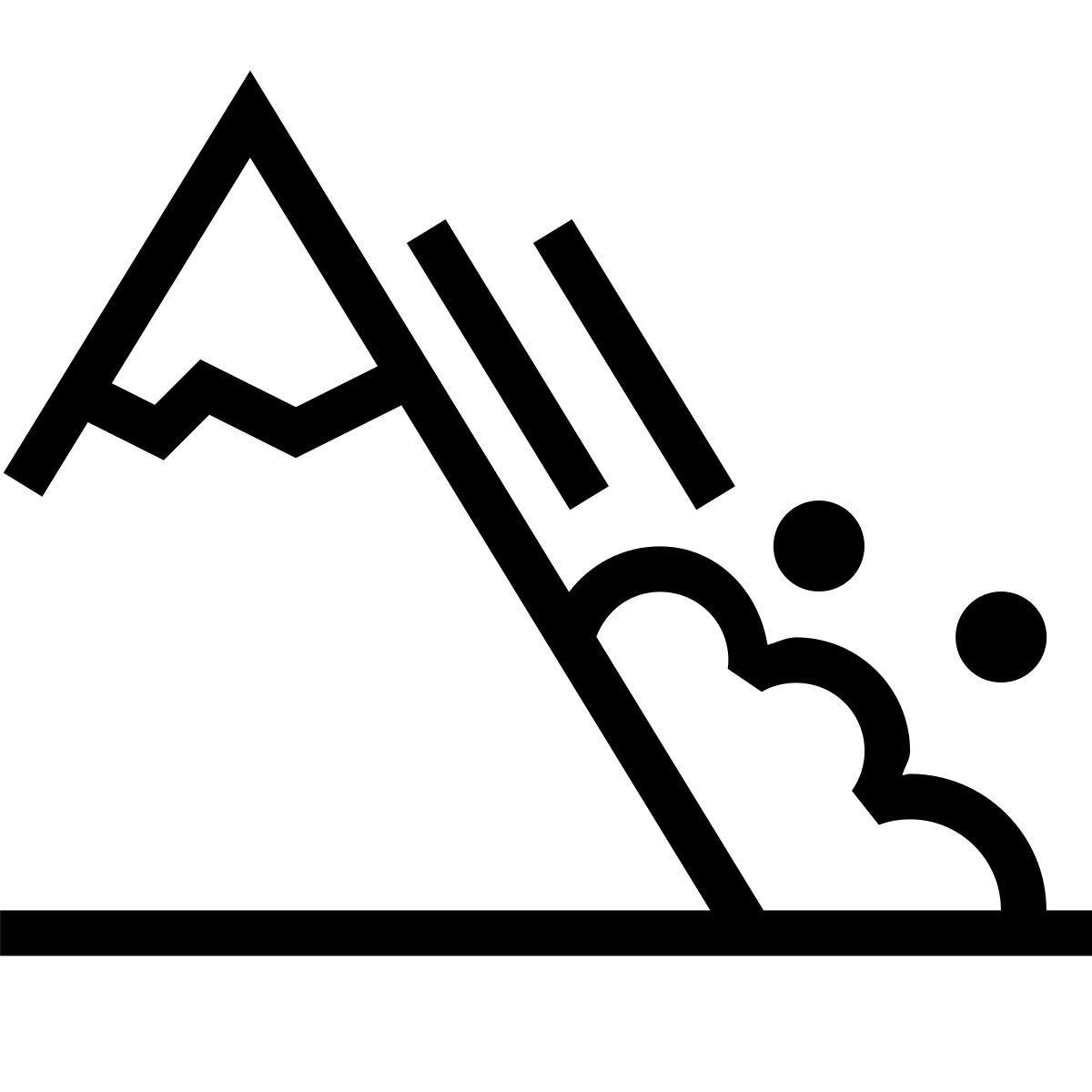 forma thin sharp style 눈사태 icon