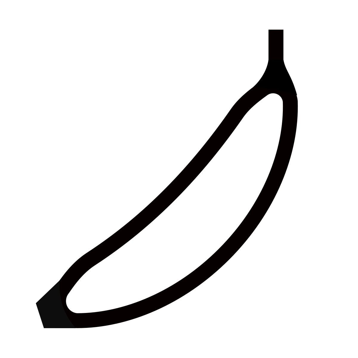 forma thin sharp style plátano icon