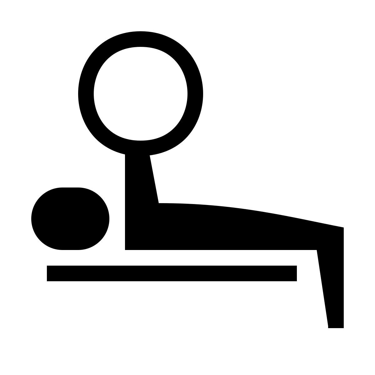 forma thin sharp style bankdrücken icon