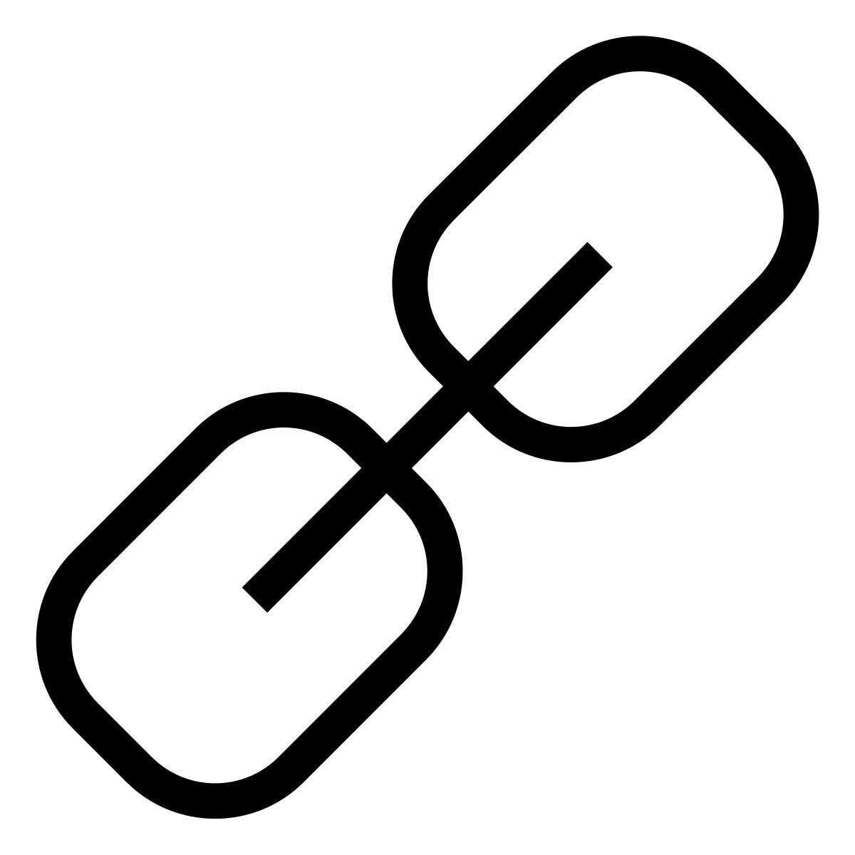 forma thin sharp style chain icon