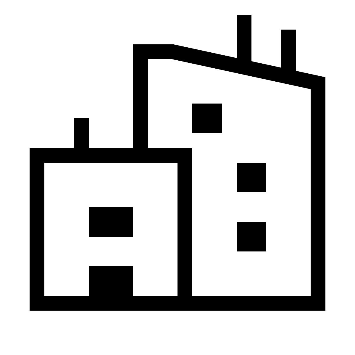 forma thin sharp style città icon