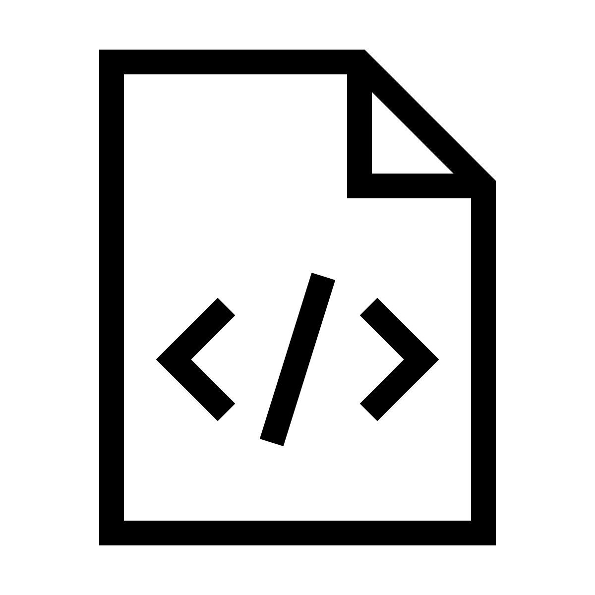 forma thin sharp style 代码文件 icon