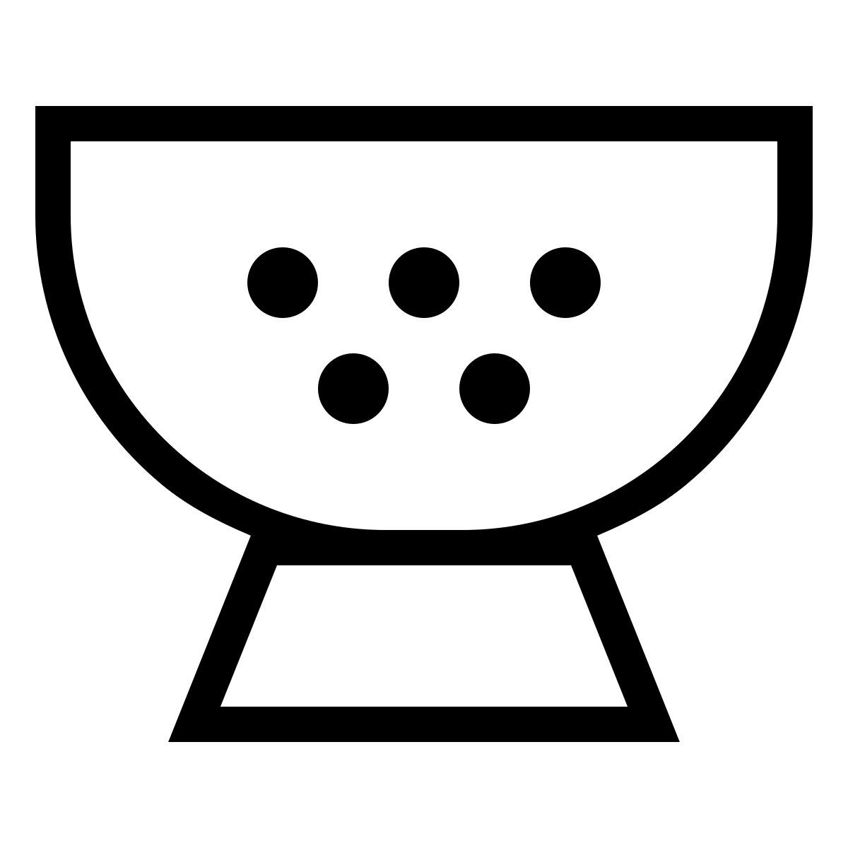 forma thin sharp style sieb icon