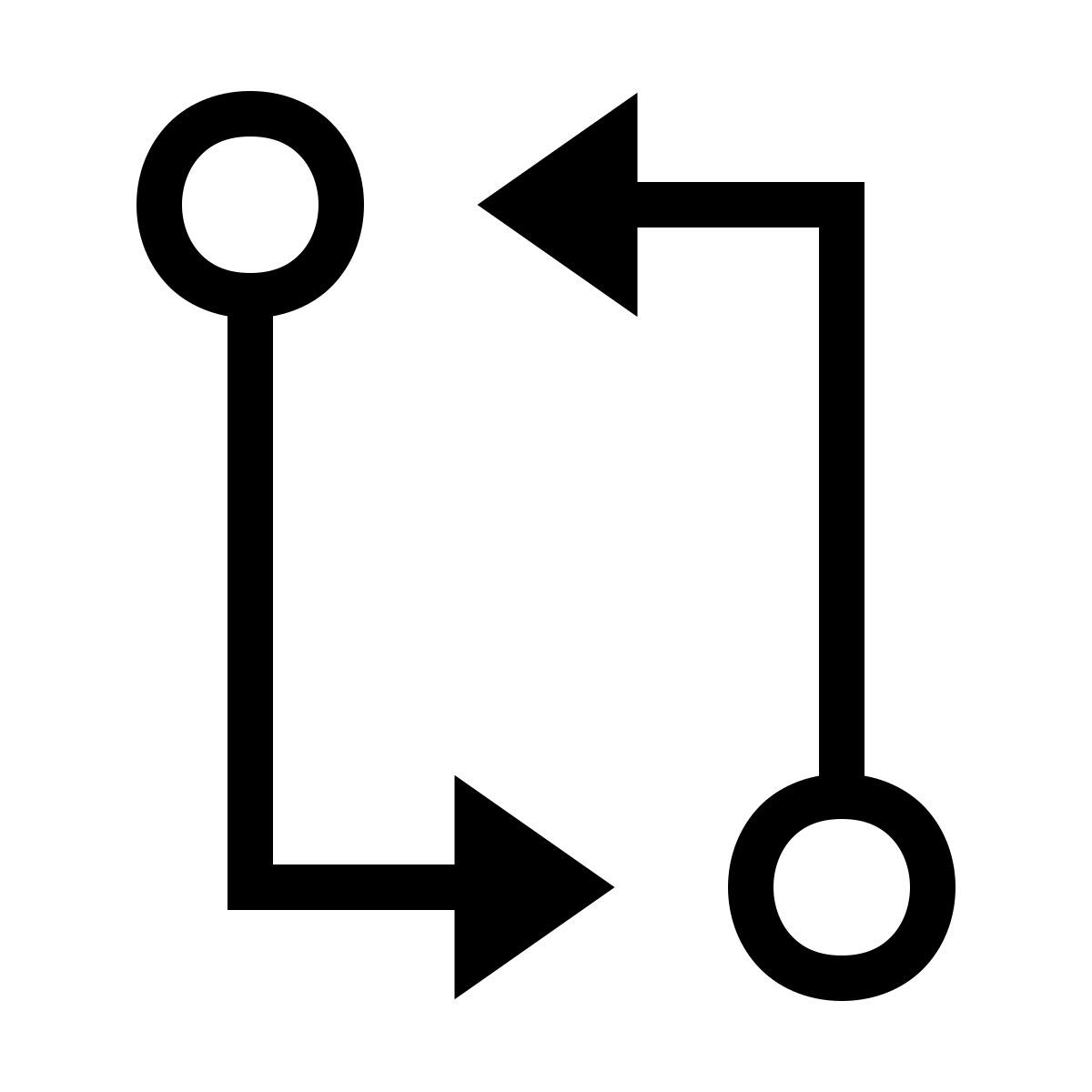 forma thin sharp style compare git icon