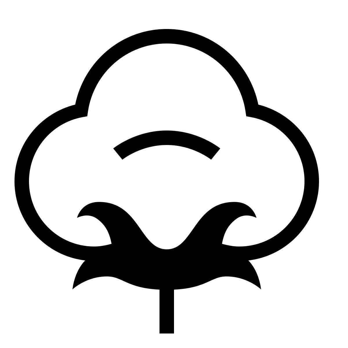 forma thin sharp style cotton icon