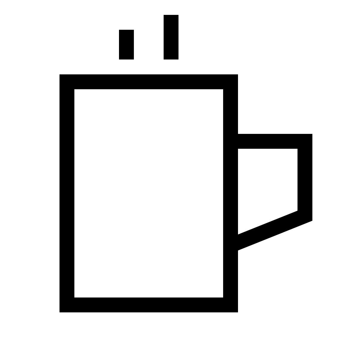 forma thin sharp style tasse icon