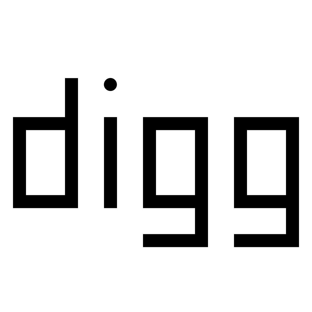 forma thin sharp style digg icon