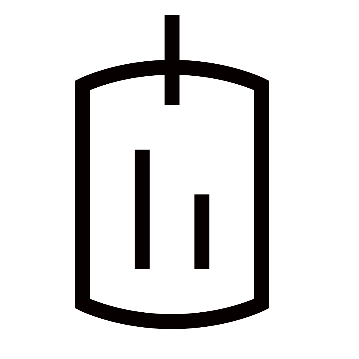 forma thin sharp style dog tag icon