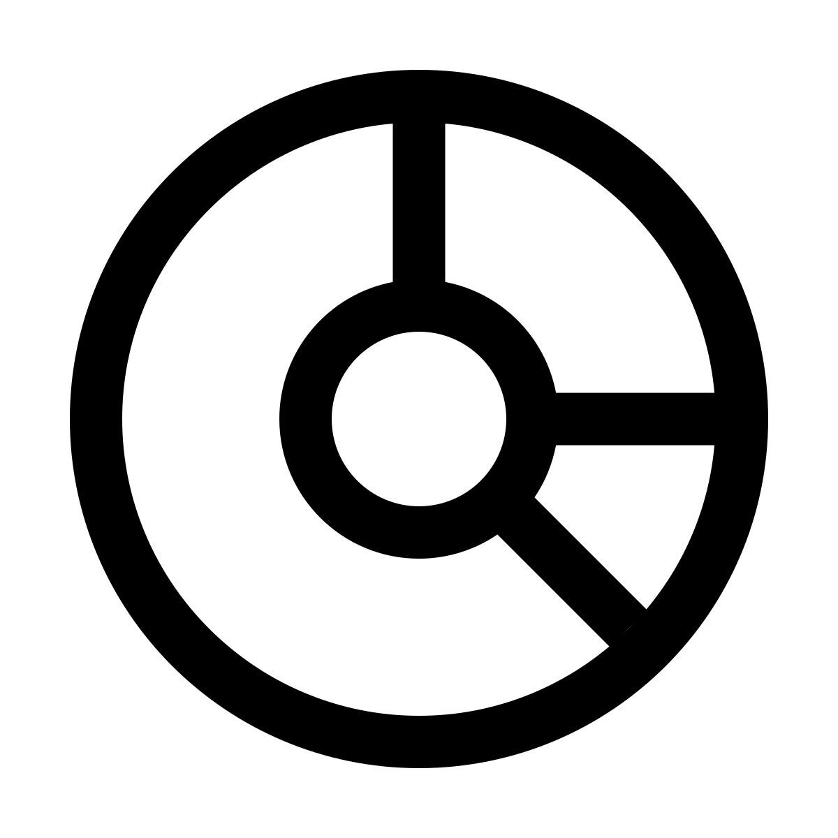 forma thin sharp style 圆环图 icon