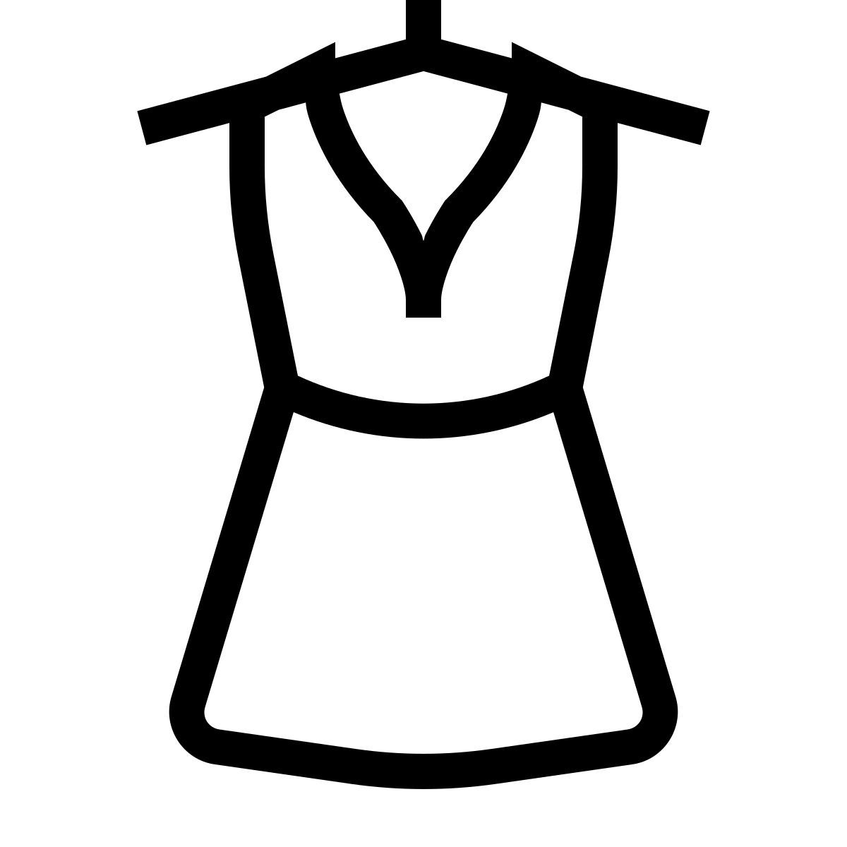 forma thin sharp style kleid von vorn icon