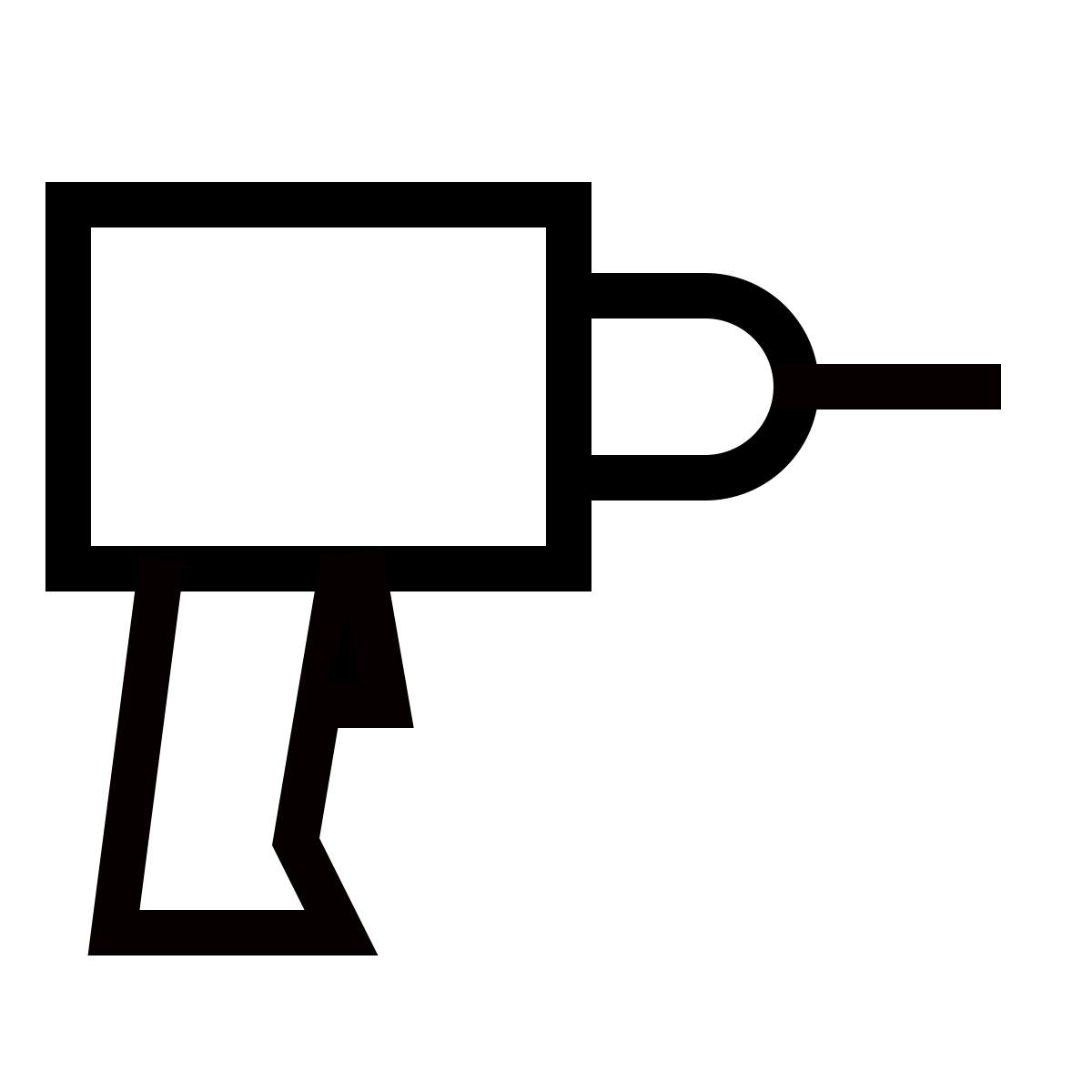 forma thin sharp style drill icon