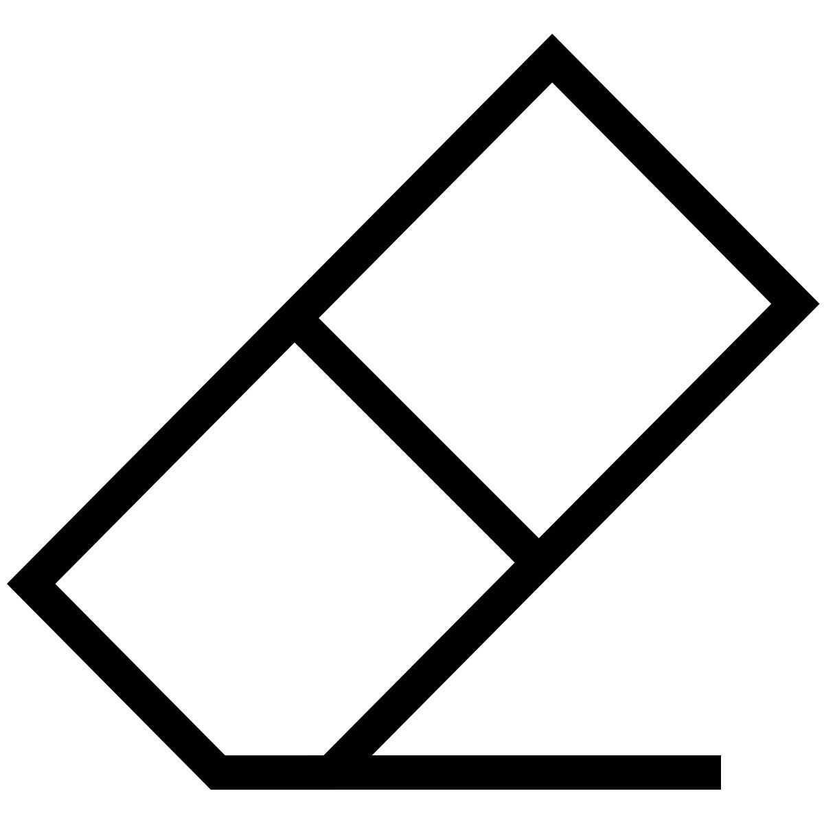 forma thin sharp style 橡皮 icon