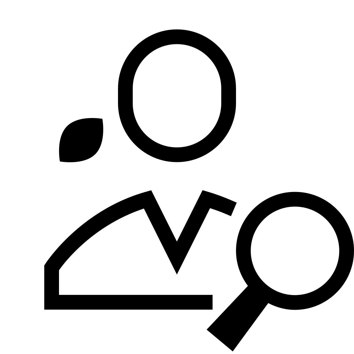 forma thin sharp style 사용자 여성을 찾기 icon