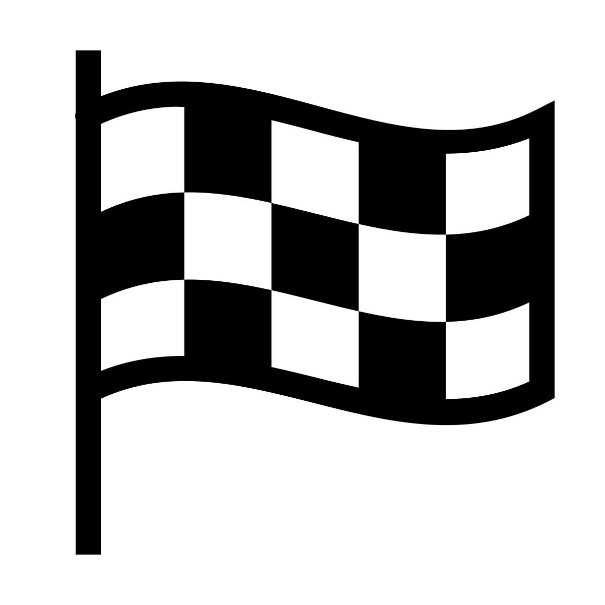 forma thin sharp style 终点标志 icon