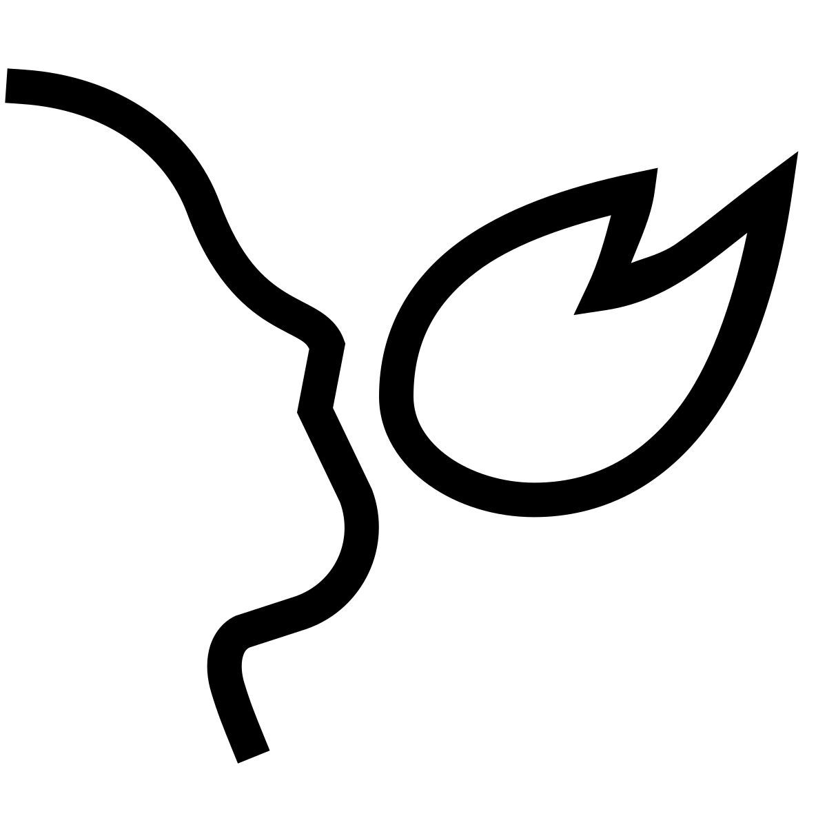 forma thin sharp style respiradero del fuego icon