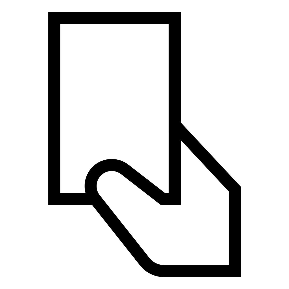 forma thin sharp style 犯规 icon